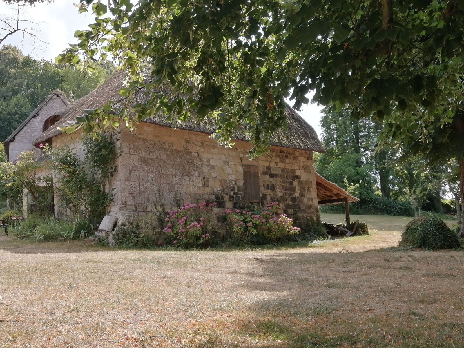 Abbaye de Grestain : le parc